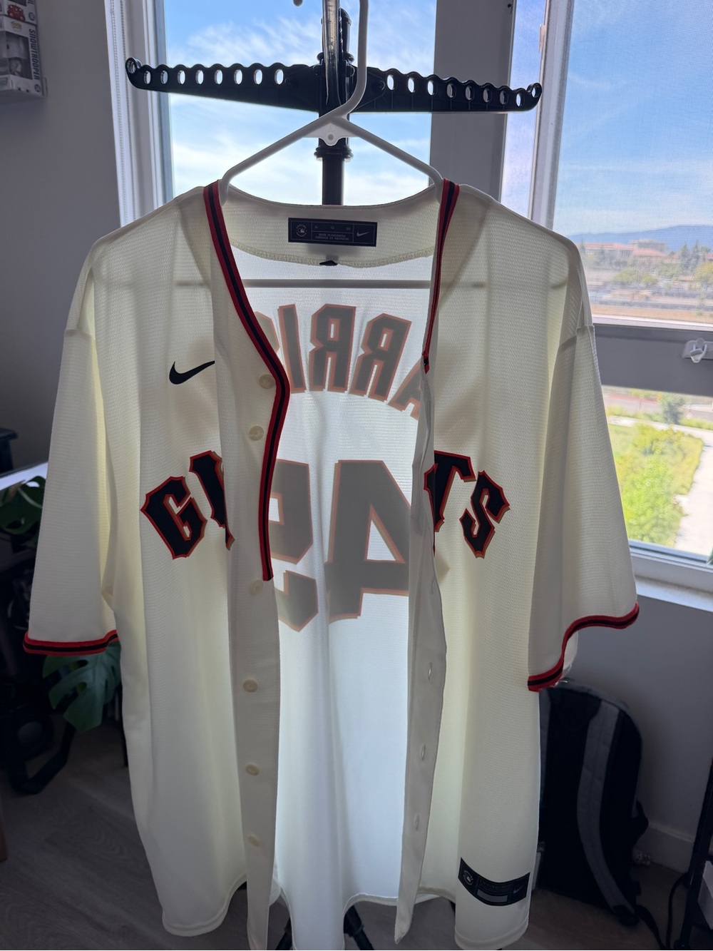 Nike San Francisco Giants White Baseball Jersey - #45 Harrison